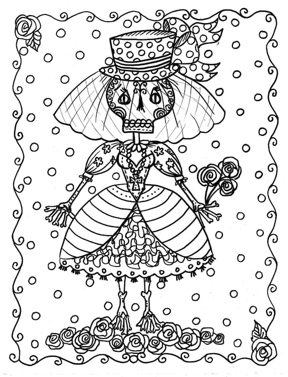 Instant Download Halloween Art Coloring for | Etsy