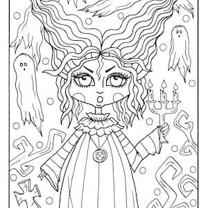 Misfits Digital Coloring Book PDF Printable Coloring Pages - Etsy