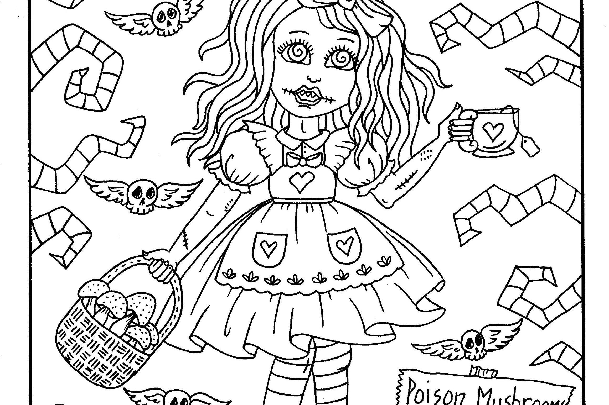 Zombieland Coloring Pages Sketch Coloring Page