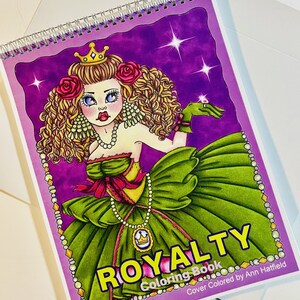 ARTIST EDITION of ROYALTY 110 Cardstock, Top Spiral Bound, Signed and sent in a sturdy mailer. image 4