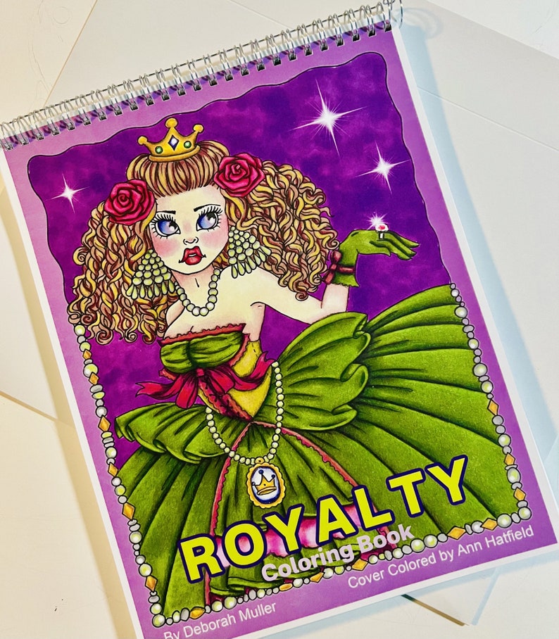 ARTIST EDITION of ROYALTY 110 Cardstock, Top Spiral Bound, Signed and sent in a sturdy mailer. image 4