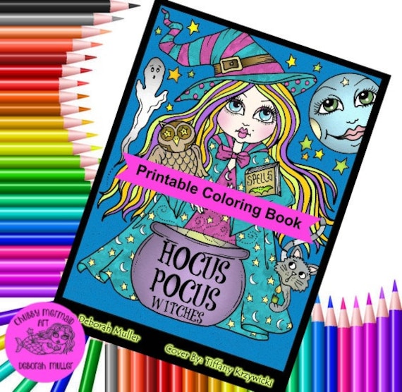 Hocus Pocus 2 Coloring Book – Wynott Wands