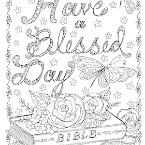 Digital Download Hymn Coloring Page It Is Well With My Soul Etsy