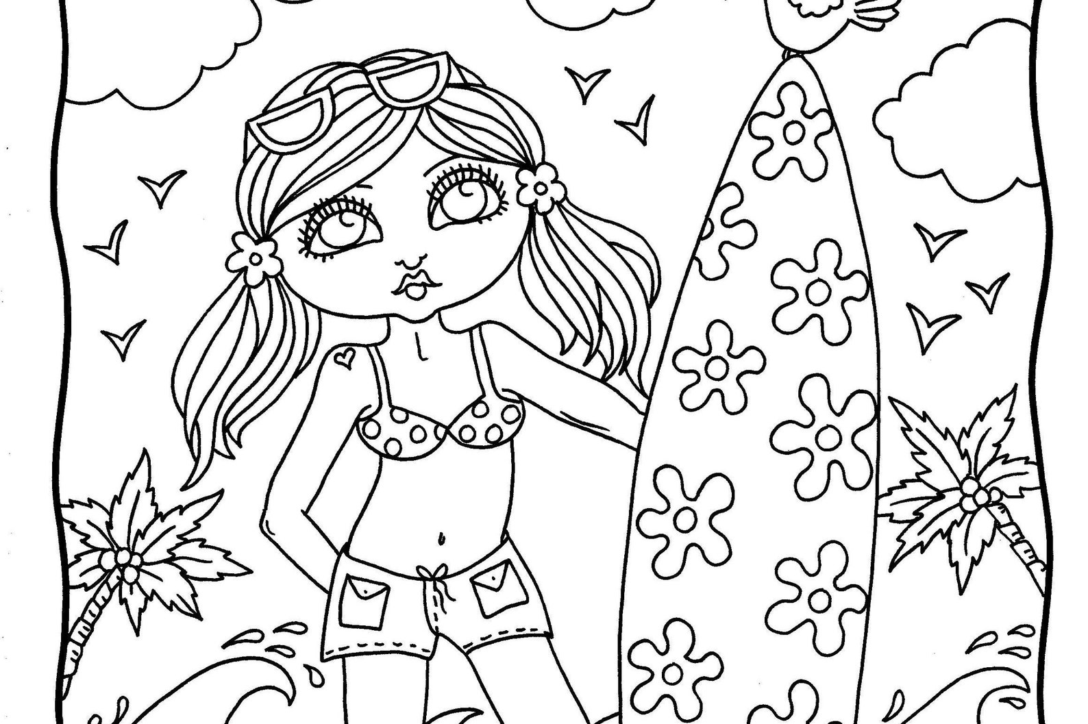 Summertime Fun Coloring Book Full of Magical Memories of - Etsy