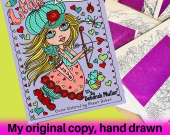 Original Pages of My Coloring Books. 110 Cardstock Unbound - Etsy