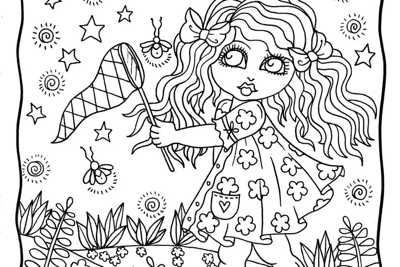 Summertime Fun Coloring Book Full of Magical Memories of - Etsy