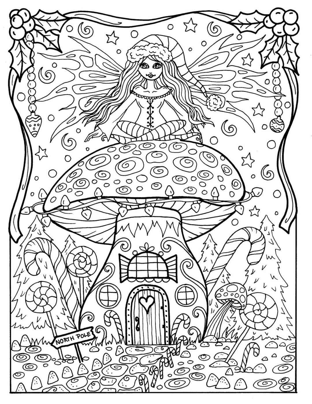  Just Doodle It - Fairy Houses: A Reverse Coloring Book For  Adults to Relax, Get Creative, and Have Fun With (Reverse Coloring Activity  Books for Adults and Kids): 9798390159415: Publishing, Lindenwood