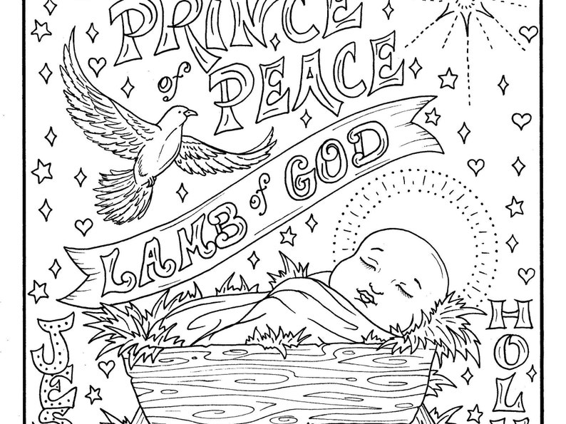 Behold The Lamb Of God Coloring Page Coloring Pages