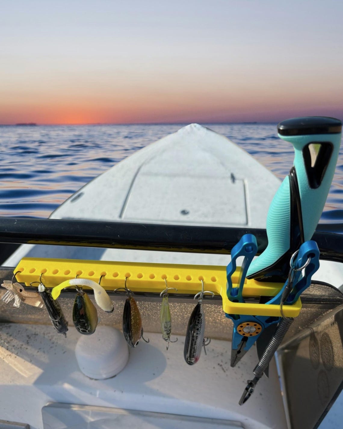 Tackle Topper - Snap-on Fishing Tool and Lure Holder for Boat ...