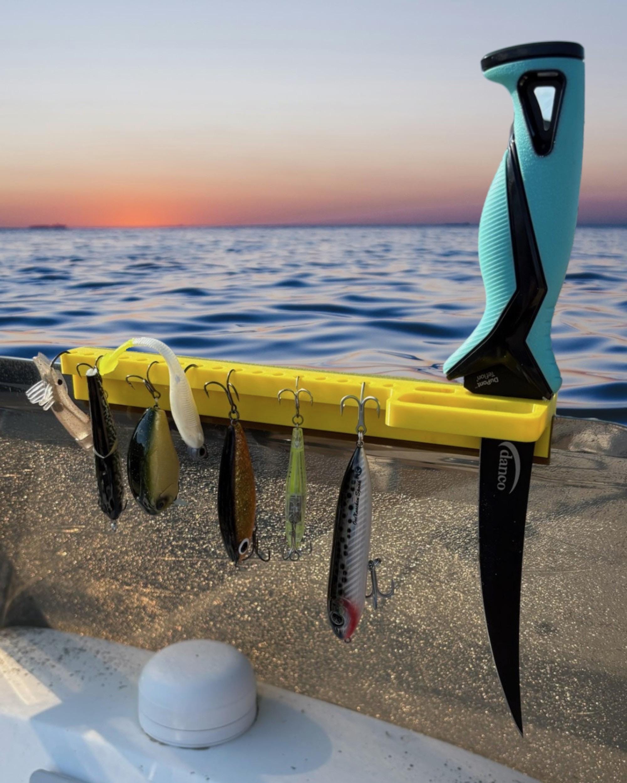 Tackle Topper - Snap-on Fishing Tool and Lure Holder for Boat ...