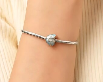 Sterling Silver Ocean Charms: Beach Jewelry Gift