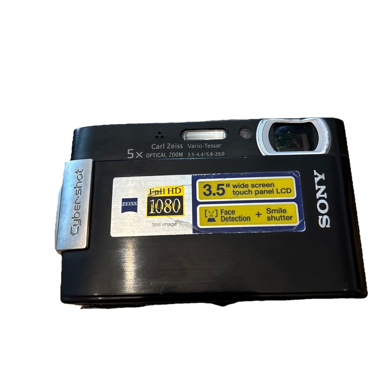 Sony Cyber-shot DSC-T200 8.1MP Digital Camera - Silver P/R