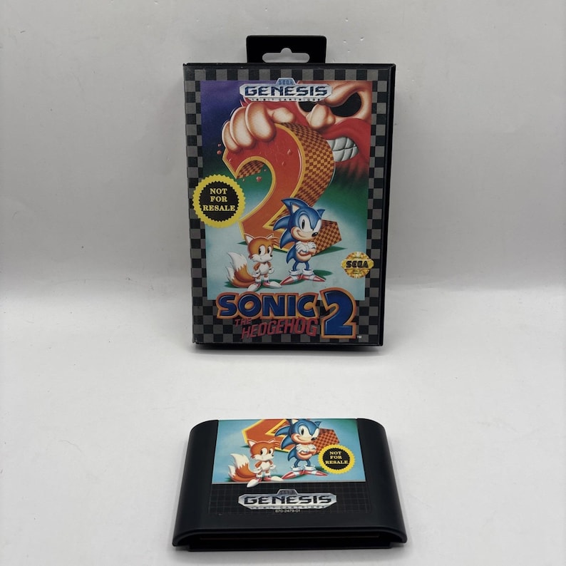 Sonic the Hedgehog 2 (sega Genesis) Not for Resale No