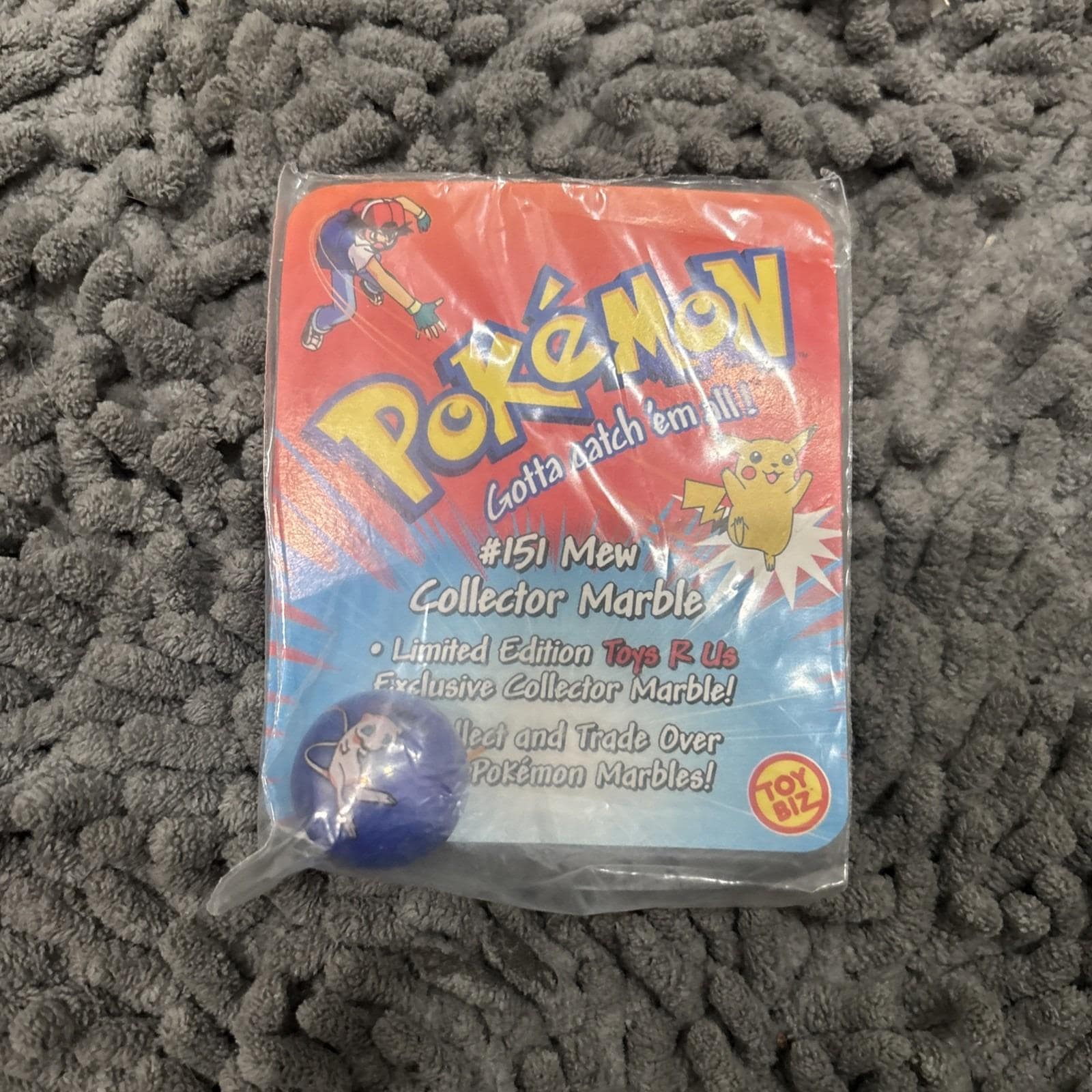 Pokmon 151 Mew Collector Marble Toys R Us Exclusive Limited Edition Toybiz  RARE - Etsy