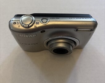 Buy Nikon Coolpix L23 10.1MP Silver Digital Camera - Parts Only