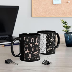 Rustic Chic Cowboy Cactus 11oz Mug Coffee Perfect for western lovers and coffee lovers