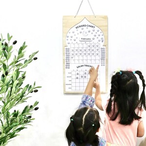 Magnetische salattracker en beloningstabel voor goede daden | Koran Salat Moskee Masjid Thuisonderwijs Montessori Moslim Islamitische Studies Thuisonderwijs Ramadan