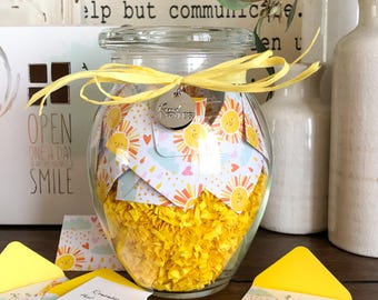 Fun in the Sun Jar of Notes – Unique Cheerful Gift