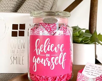 Floral Puffs Believe in Yourself – Best Encouragement Gift