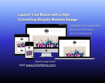Tech Business Shopify Website Template: Editable Electronics Store Theme (Digital Download)