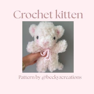 crochet cat pattern