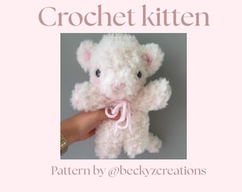crochet cat pattern