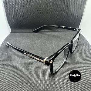Vintage Kreuz Blumen Brille - Stilvolle Y2K Anti-Blaulicht Brillenfassung, Transparent, Gothic Look, Unisex, ohne Stärke