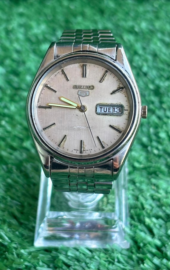 SEIKO 5 Automatic 本体 文字盤 セイコー5 オートマチック - シルバー文字盤 - 新品同様