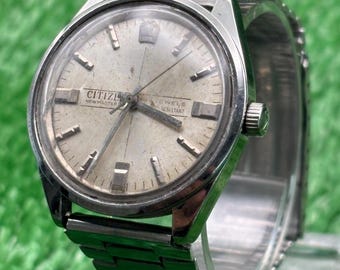 Vintage Citizen - White Dial - Handwind Men's Wrist Watch - Made in Japan