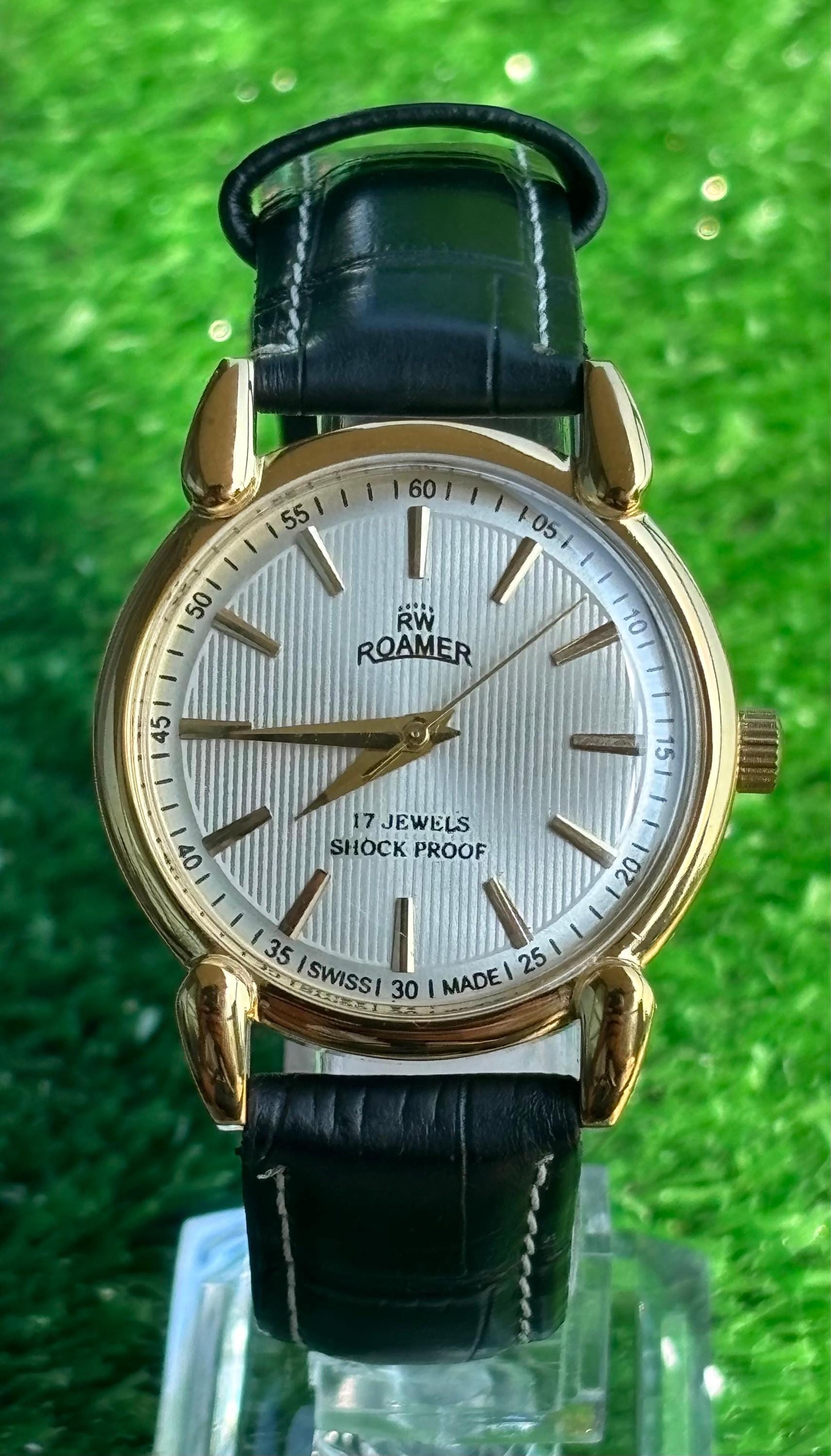 ROAMER anfibio 手巻き腕時計 ビンテージ ゴールド ROAMER anfibio 手巻き腕時計 ビンテージ ゴールド 【公式通販】