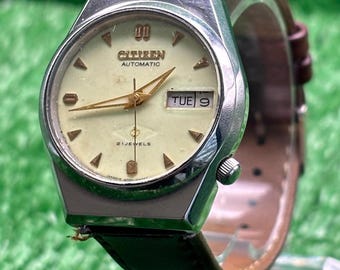 Stock Clearance Original Vintage CITIZEN NEWMASTER 21 Jewels Hand