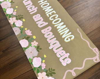 Brunch and Bouquets Homecoming Banner
