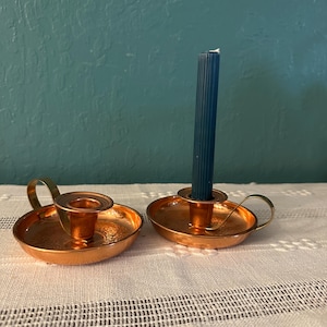 Copper Candlesticks