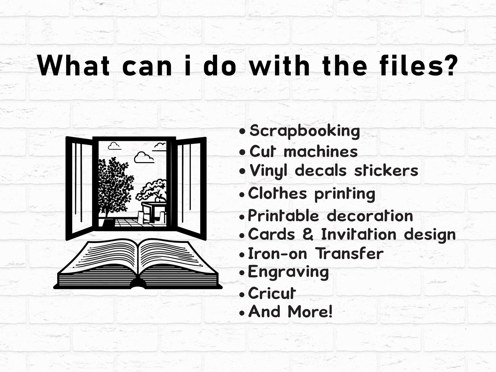 Open Book SVG PNG Bundle, Reading Silhouette Clipart, Library Cricut ...