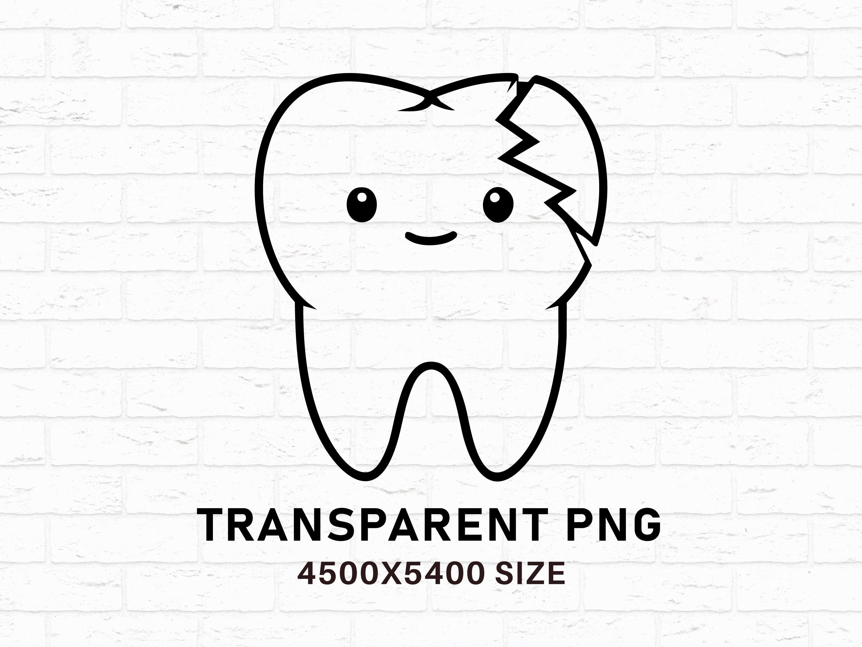 Tooth SVG PNG Bundle, Dentist Dental Silhouette Clipart, Tooth Fairy ...