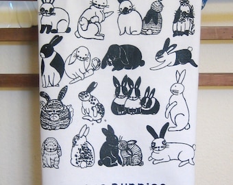 Bunnies Kitchen Towel