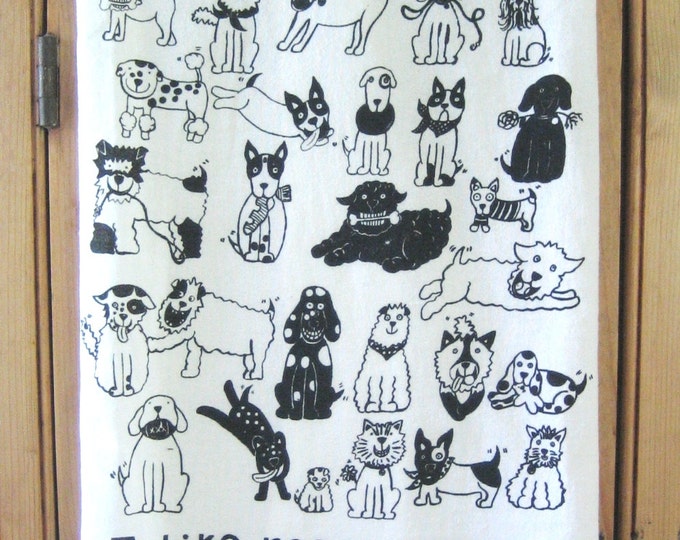 Rescue Dogs Kitchen Towel