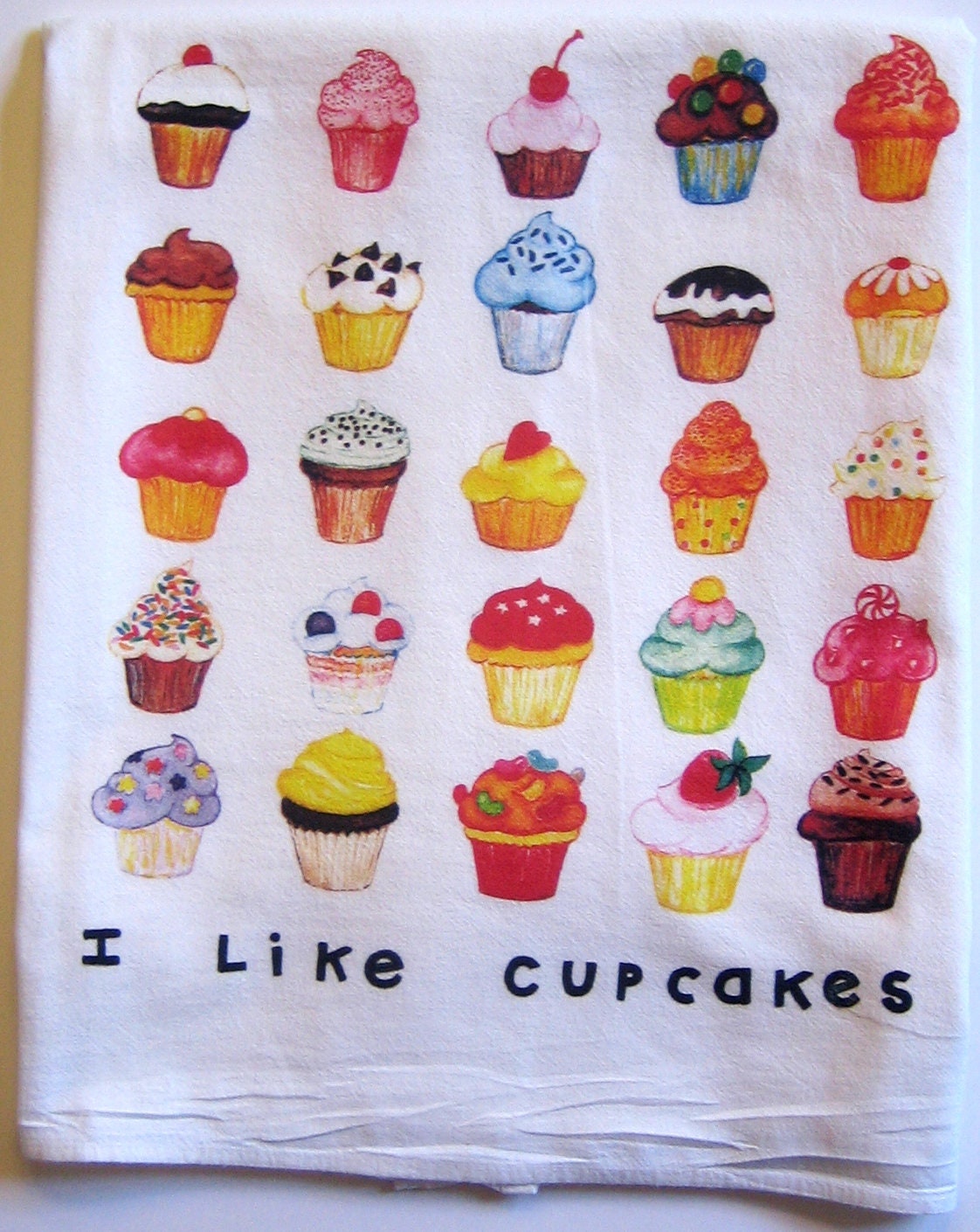 Cupcakes Kitchen Towel