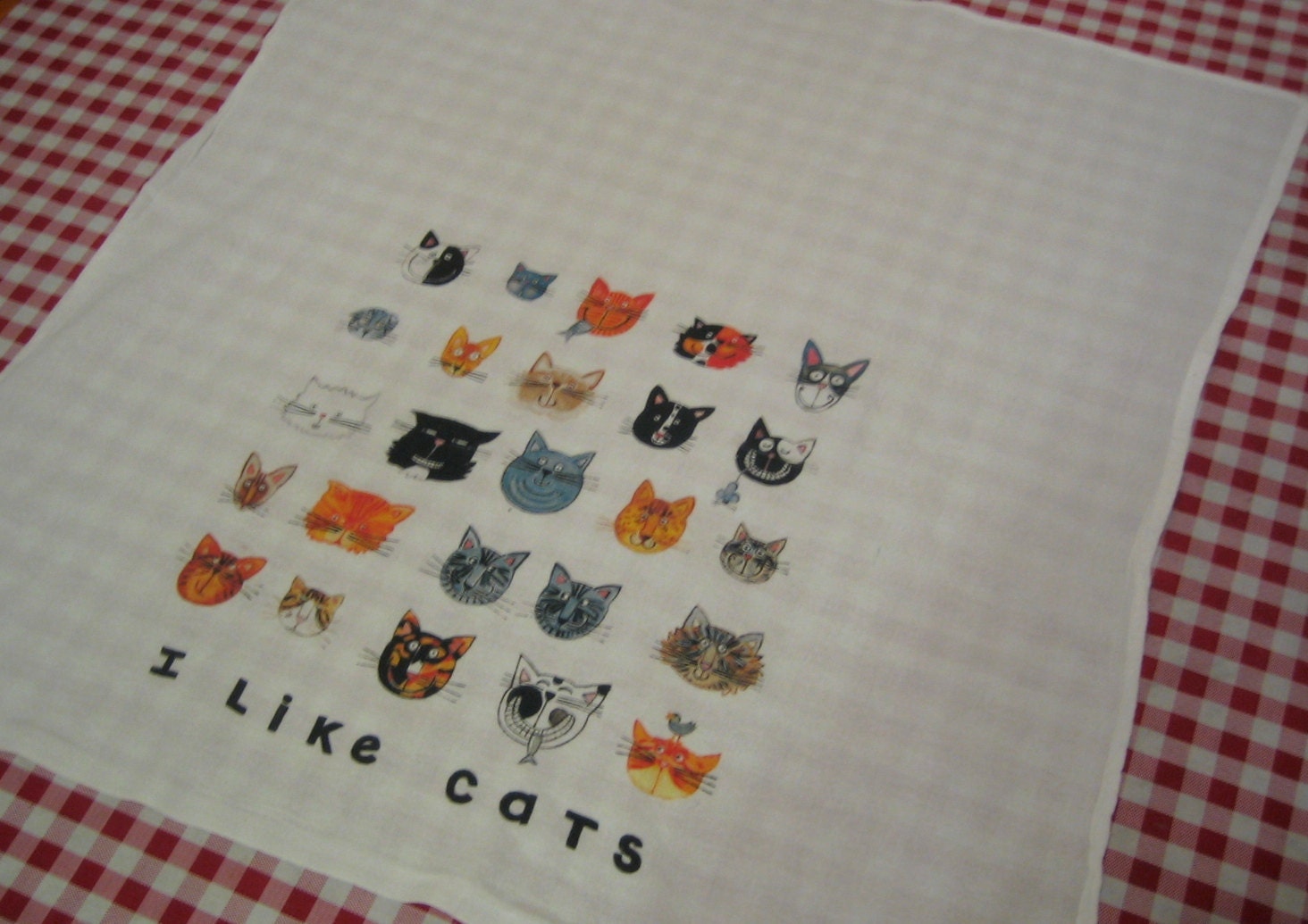 CATS Kitchen Towel Etsy