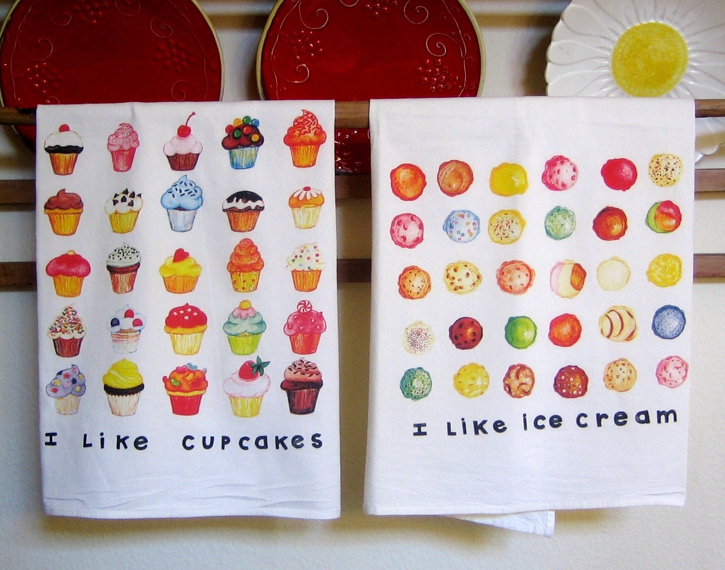 Cupcakes Kitchen Towel