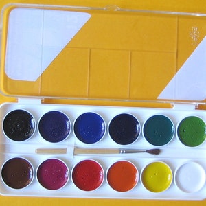 Kit de peinture à l'aquarelle, fleurs et natures mortes image 7