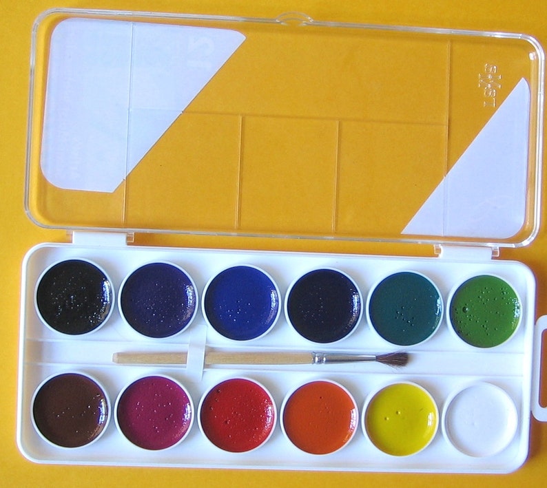 Kit de peinture à l'aquarelle, fleurs et natures mortes image 7