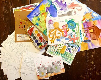 Kids Watercolor Kit