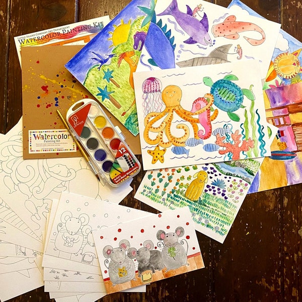 Kids Watercolor Kit