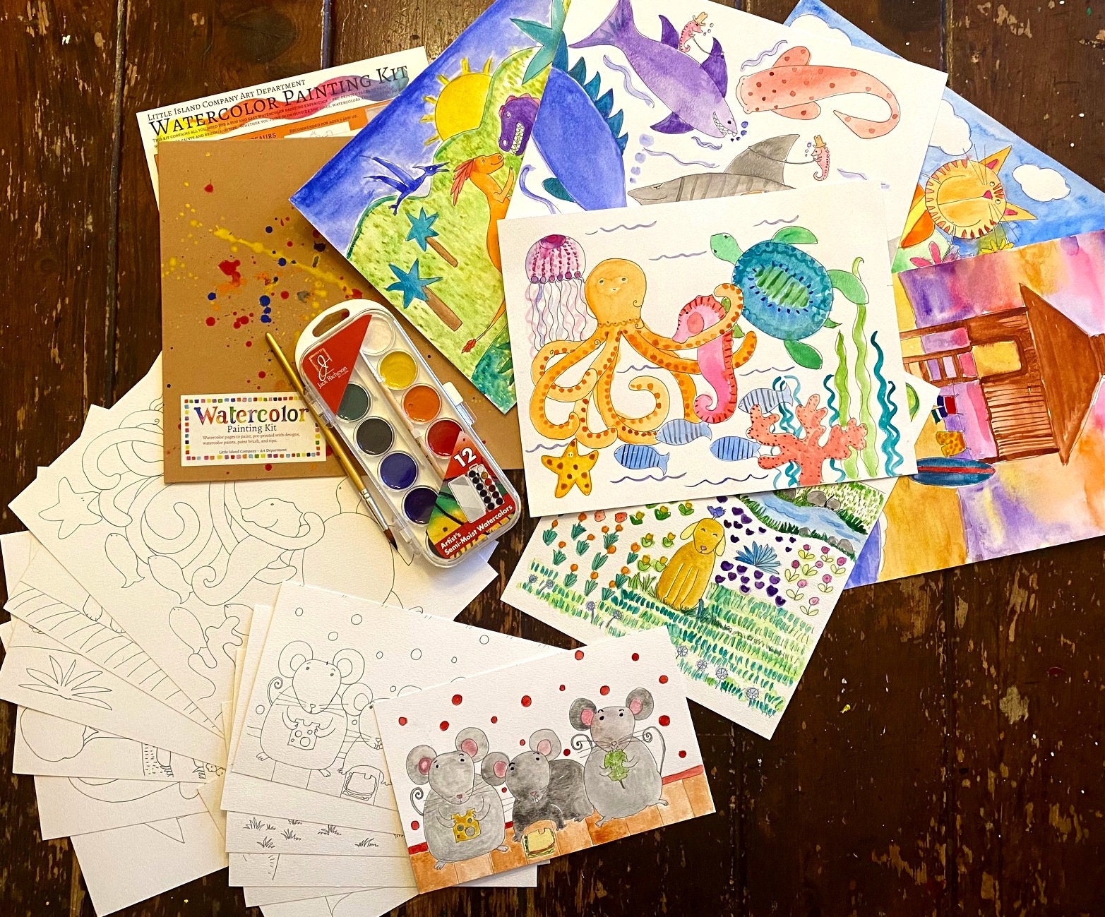 Best Pan Watercolors for Kids Art Projects –