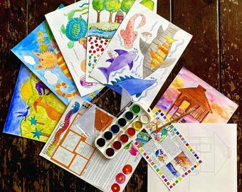 Kids Watercolor Kit