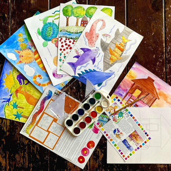 Kids Watercolor Kit