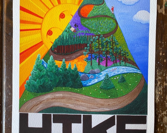 HIKE Giclee Print