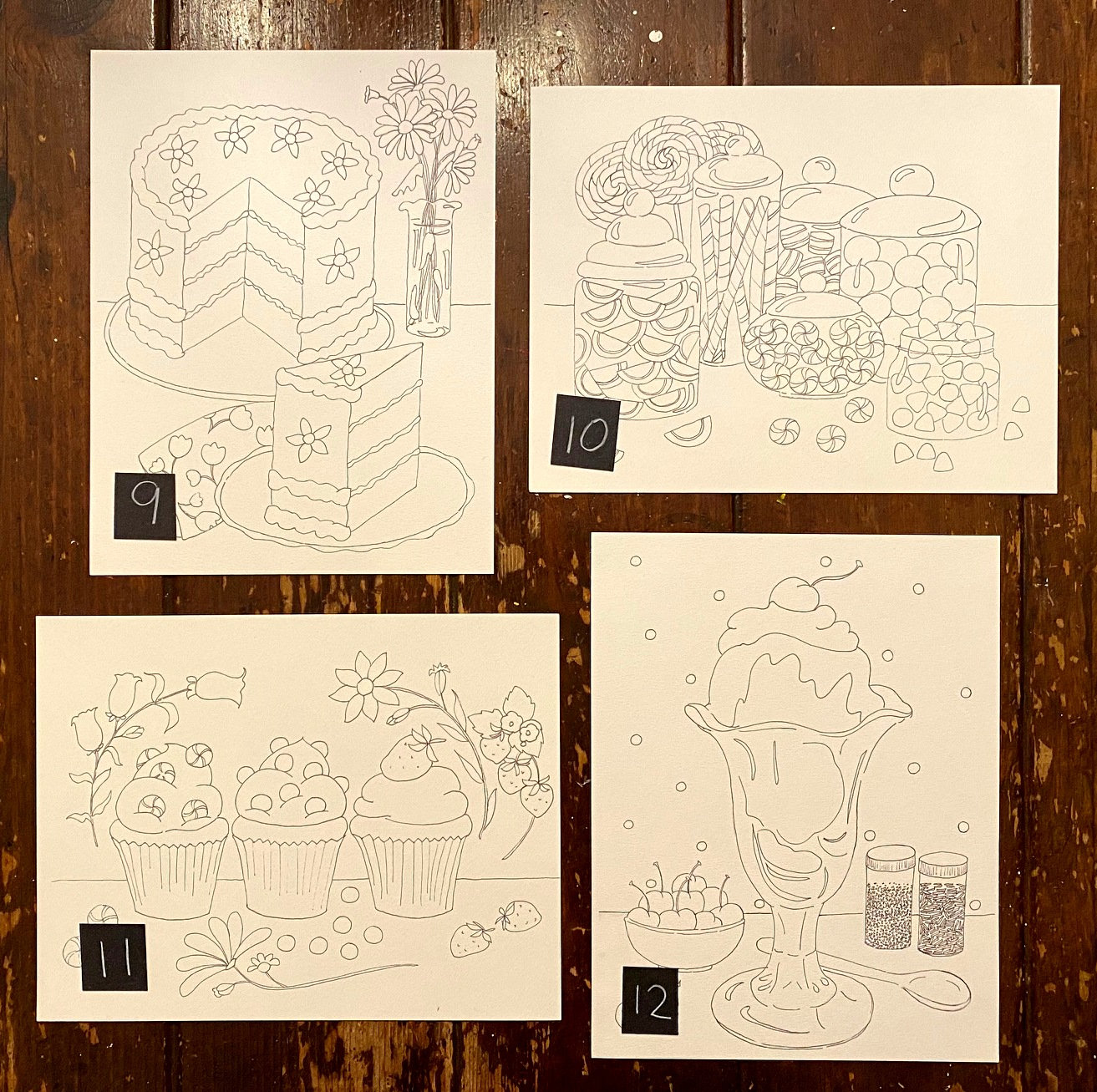 Watercolor Painting Pages