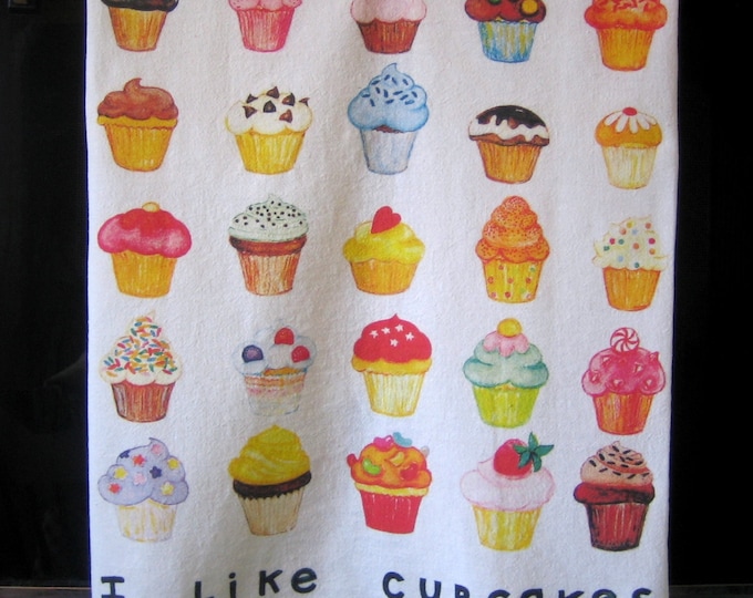 Cupcakes Kitchen Towel